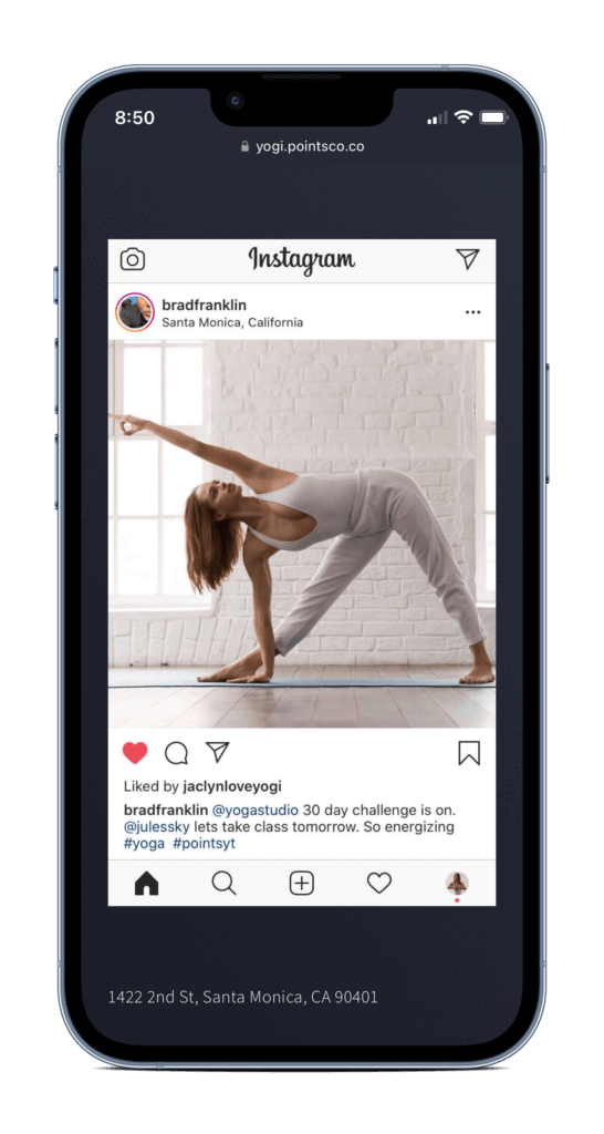 Yoga instagram